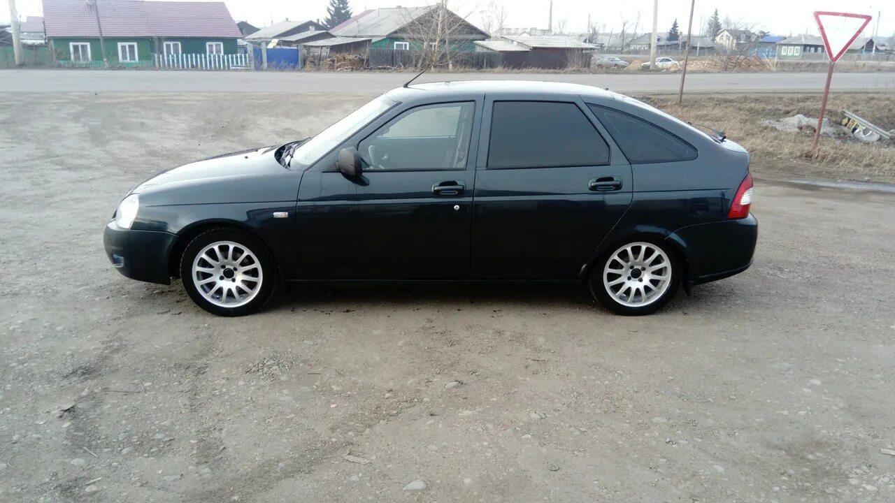 БЛЯСТЯЩАЯ ПРИОРА Lada Приора хэтчбек, 1,6 л, 2008 года тюнинг DRIVE2