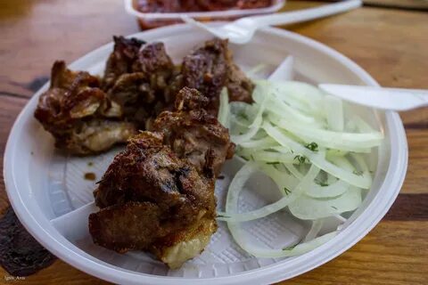 Шашлык с медом
