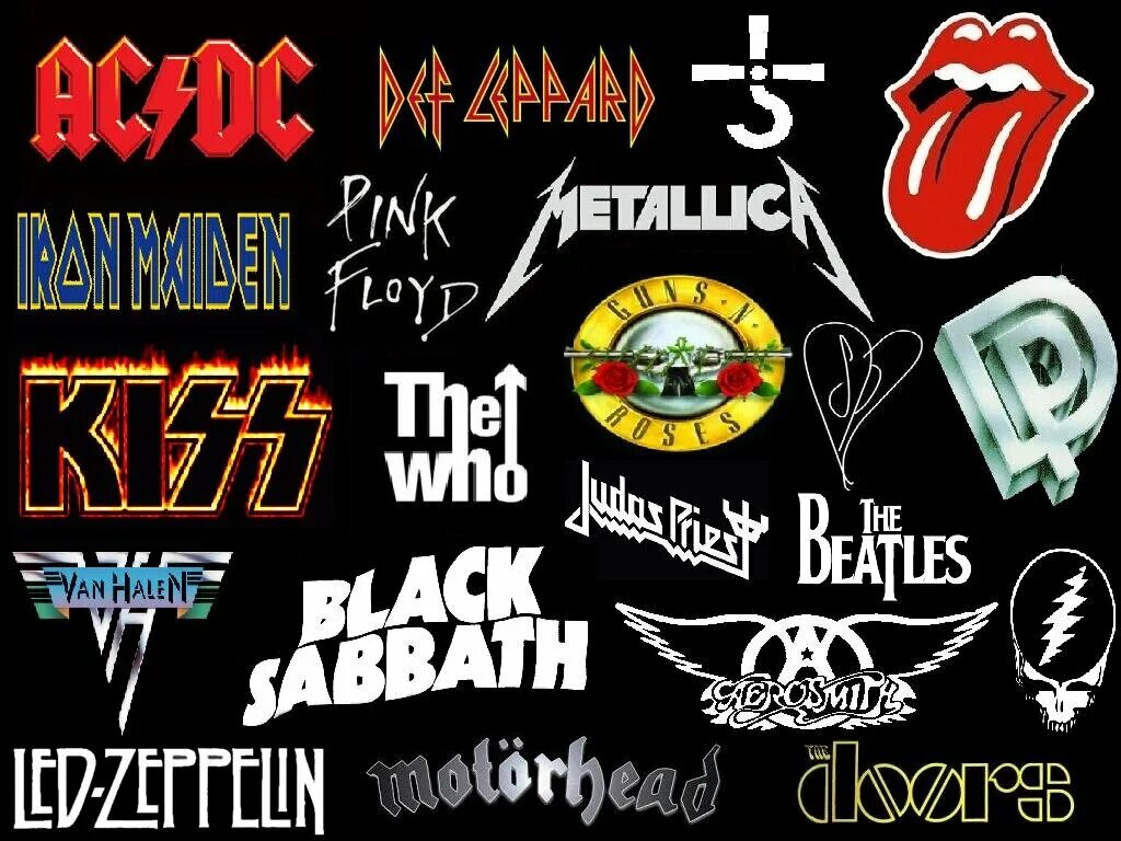 Названия группы исполнителей. Логотипы рок групп. Эмблемы музыкальных групп. Логотипы рок групп зарубежных. Логотипы групп музыкальных рок.