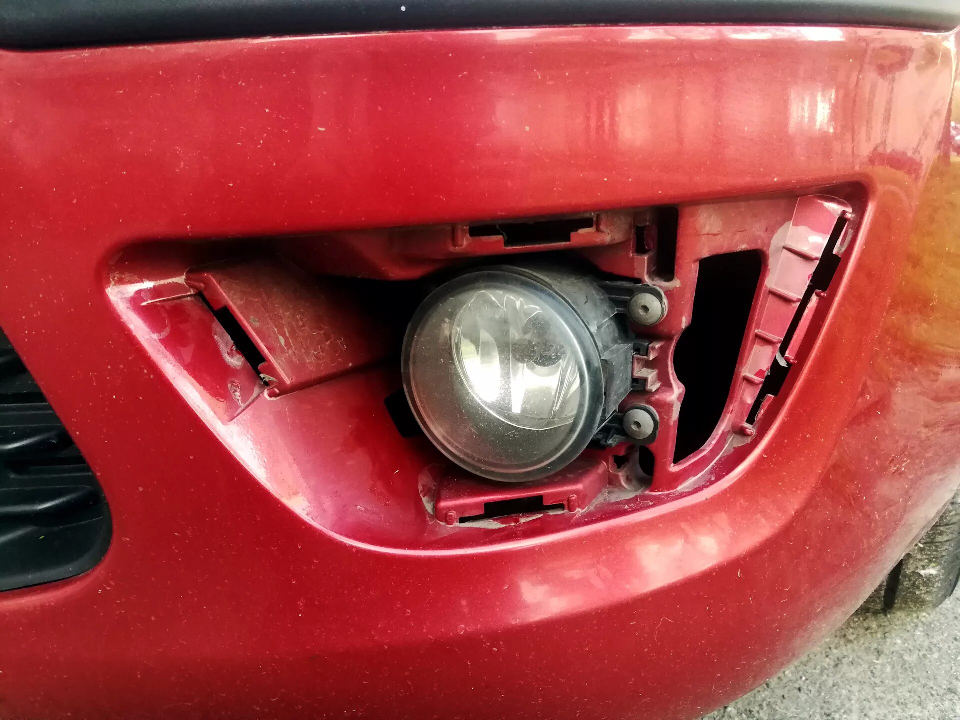 Ремонт задней противотуманки - Citroen C4 (1G), 1,6 л, 2005 года своими руками D