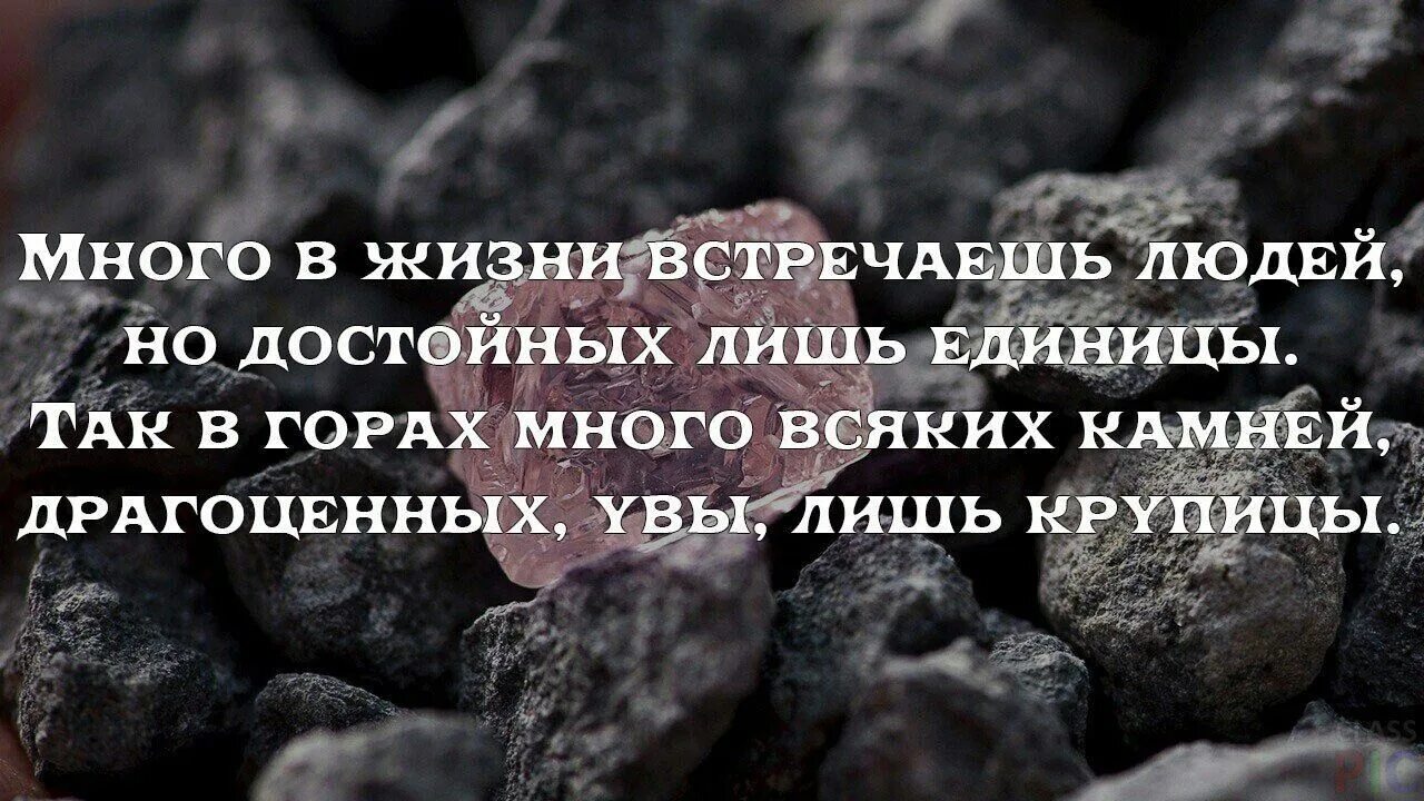 Много в жизни встречаешь людей. Цитаты много. Выражения про камни. Высказывания про камни.