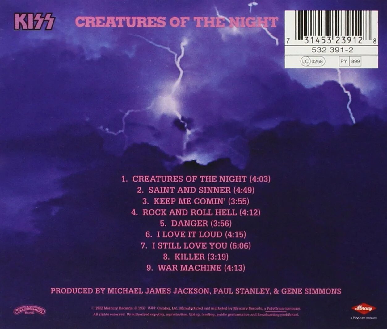 Kiss the night. Kiss creatures of the Night 1982 диск. Kiss creatures of the Night 1982 CD Covers. Kiss 1982 creatures of the Night фото. Creatures of the Night Kiss альбом.