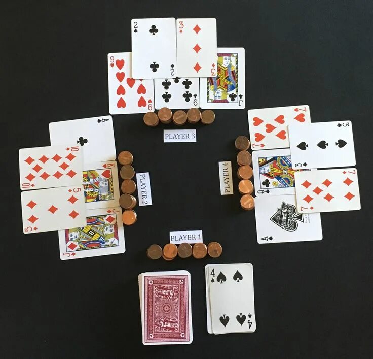 Card game with