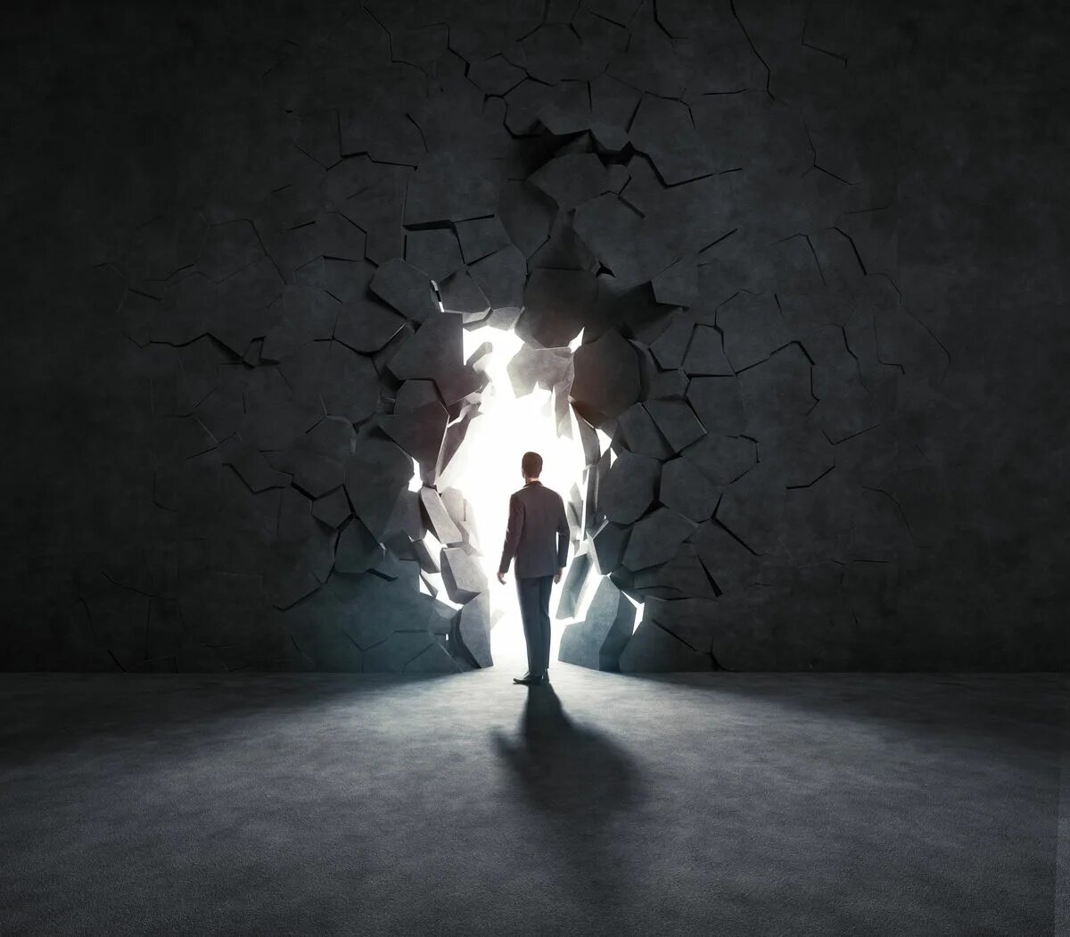 Человек перед стеной. Человек ломает стену. Разрушение преград. Средства разрушения преград характеристика. Разрушение преград.