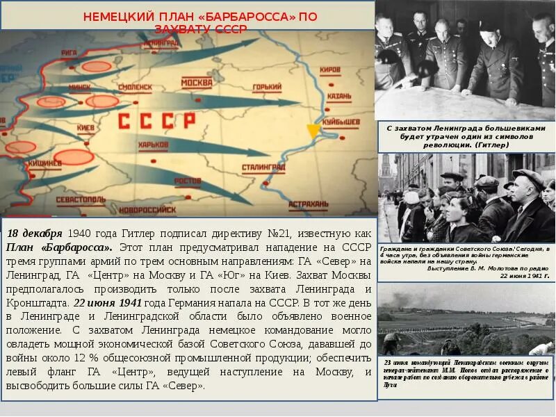 План нападения на СССР В 1941. План нападения Германии на СССР. План нападения Гитлера на СССР. Наступление немцев на СССР В 1941. 3 направления немецких войск