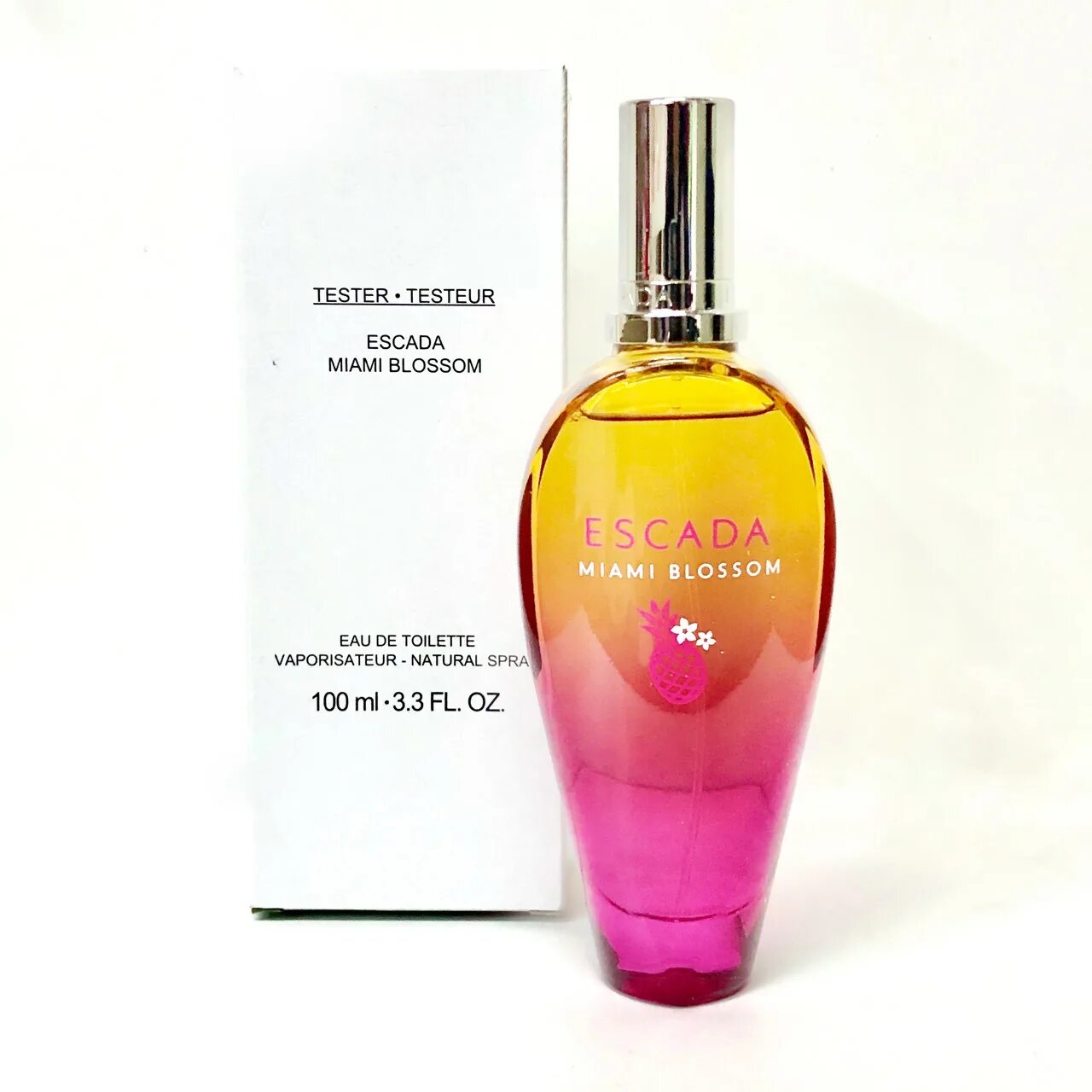 Туалетная вода Эскада Майами блоссом. Духи Эскада Майами блоссом. Escada Miami Blossom EDT woman 100ml Tester. Escada Miami Blossom EDT (W) 100ml.