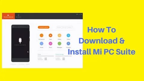 Xiaomi pc suite на русском