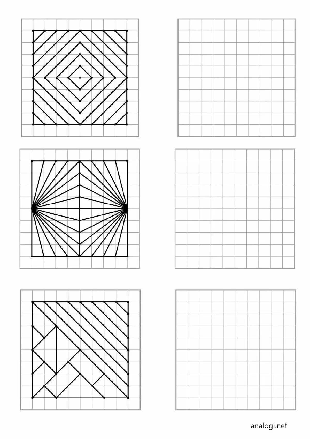 Рисунки линиями в тетради в клетку. Узоры по клеточкам в тетради. Узоры в тетради в клетку. Геометрические рисунки по клеткам. Узоры по клеткам сложные.