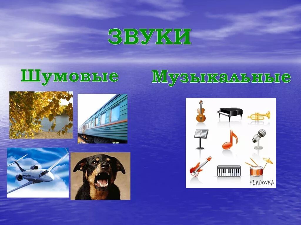 Музыкальные звуки и шумы