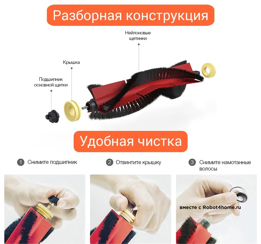 Как снять щетку с пылесоса xiaomi. Подшипник для щетки робота пылесоса. щетка для чистки пылесоса xiaomi. щетка от робота пылесоса чистка. robrock s7 держатель основной щетки.