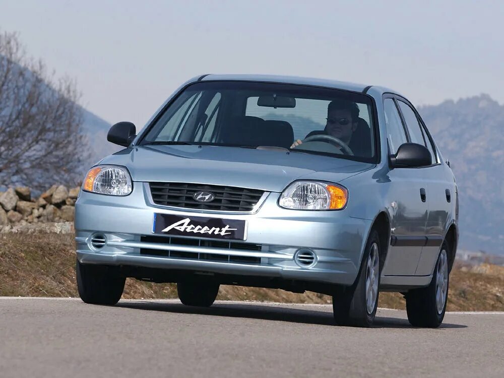 Hyundai Accent 2003. Hyundai Accent II седан (LC). Hyundai Accent 06. Hyundai Accent 1 2003.