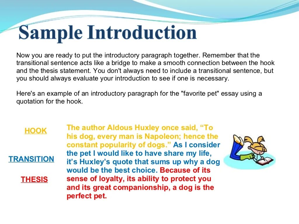 Pet essay. Introductory paragraph. Introduction essay examples. Introduction paragraph examples. How to write Introduction in essay.