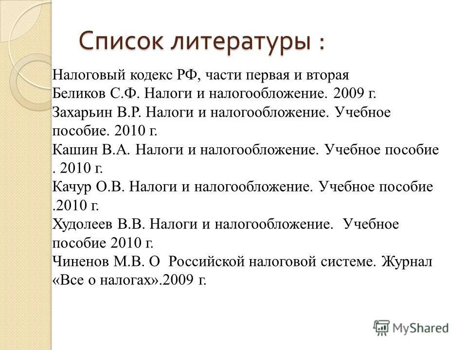 Кодексы рф список литературы. Налоговый кодекс в списке литературы. Как оформлять список литературы в проекте ссылки. Как оформить налоговый кодекс в списке литературы. Как оформлять книги в списке литературы.