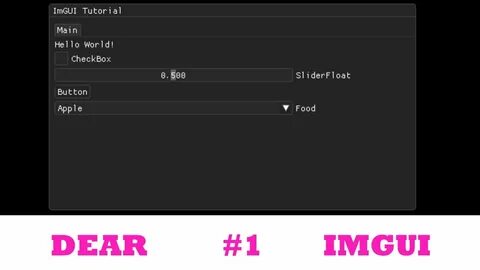 Imgui c