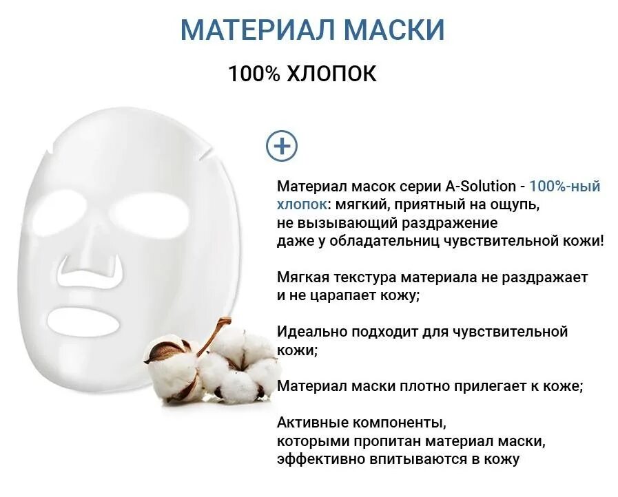 Маски для лица описание