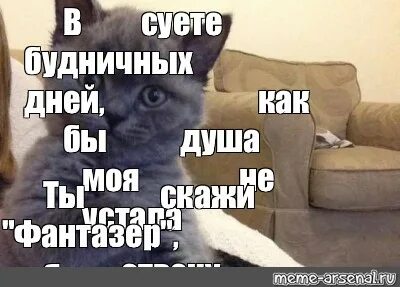 Фантазер я тебя называла
