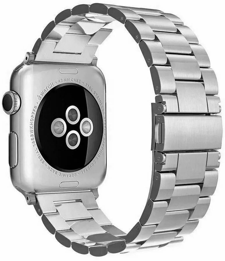 Металлический браслет на апл вотч. Apple iwatch 1 42mm. Ремешок apple link bracelet (42 mm silver). Ремешок для apple watch сталь. Металлический браслет для apple watch 44mm.