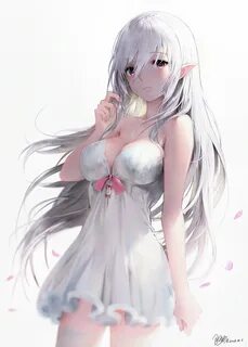 Elf White Hair - 66 pictures.