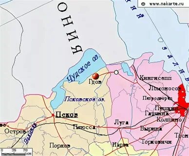На каком берегу расположен псков
