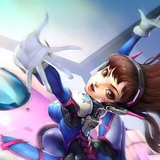 Dva Overwatch Artistic Art 4k In 2048x2048 Resolution. dva-overwatch-artist...