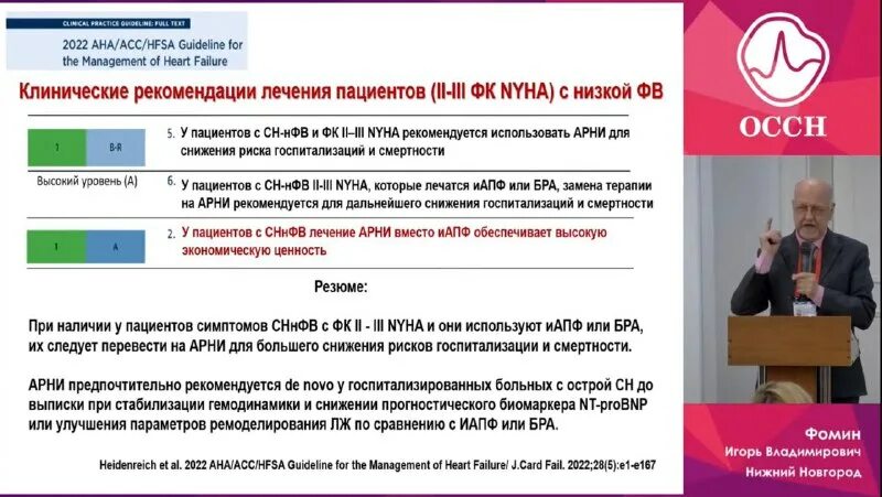 конгресс по сердечной недостаточности 2023
