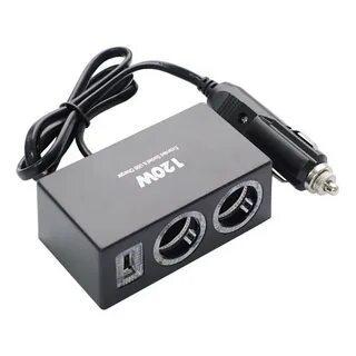 Разветвитель прикуривателя 2 гнезда 2 usb