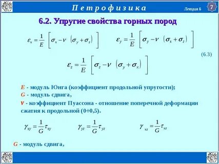 Упругие модули