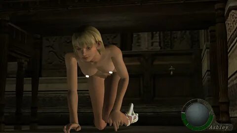 Resident Evil 4 (2005) - Реалистичная голая Эшли.
