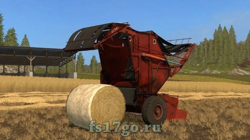 Фс 17 мод тюковщик