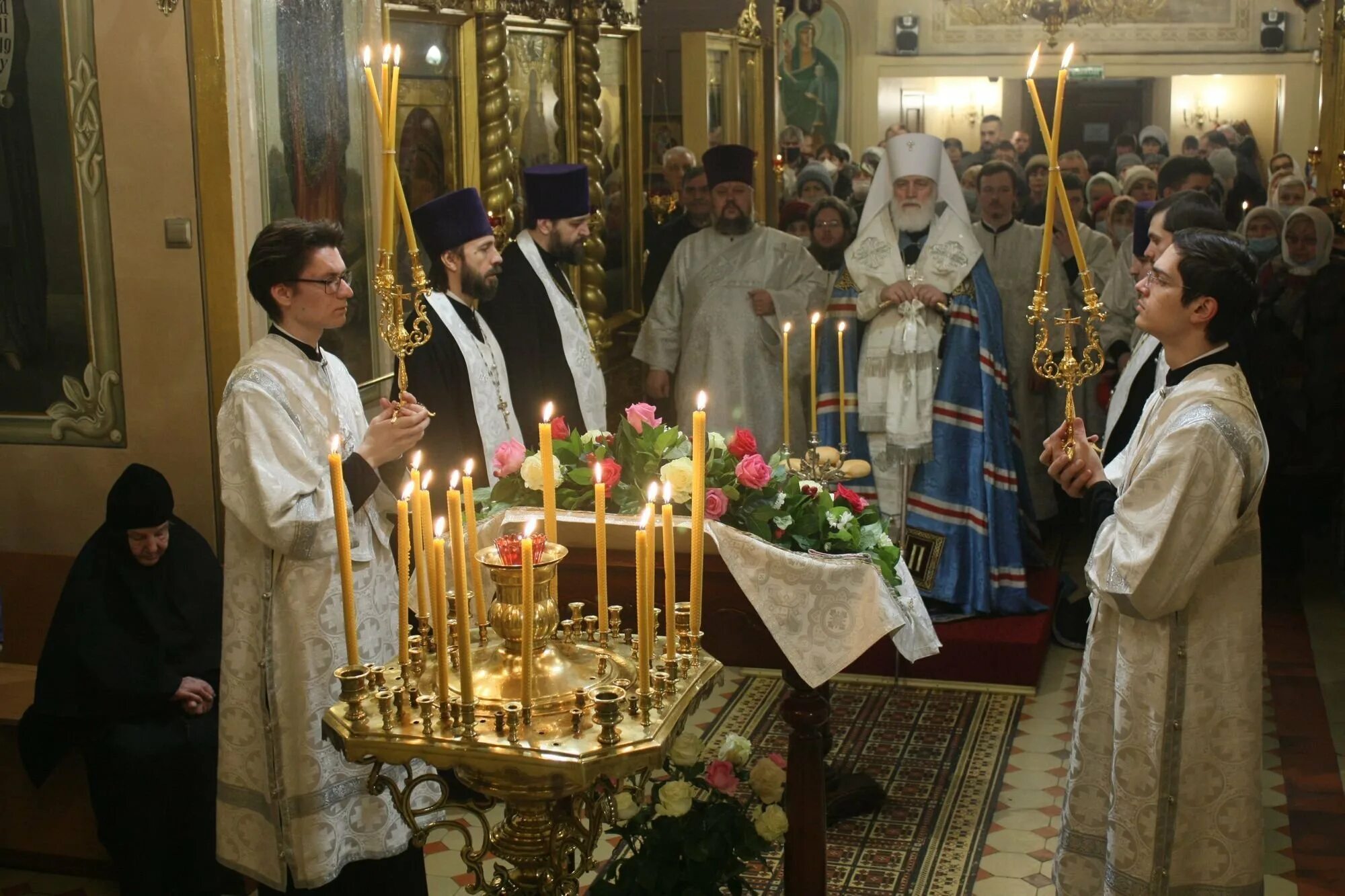 Резиденция митрополита в Коломне. Композиция «всенощное бдение». Коломенская епархия сер. 16 Века.