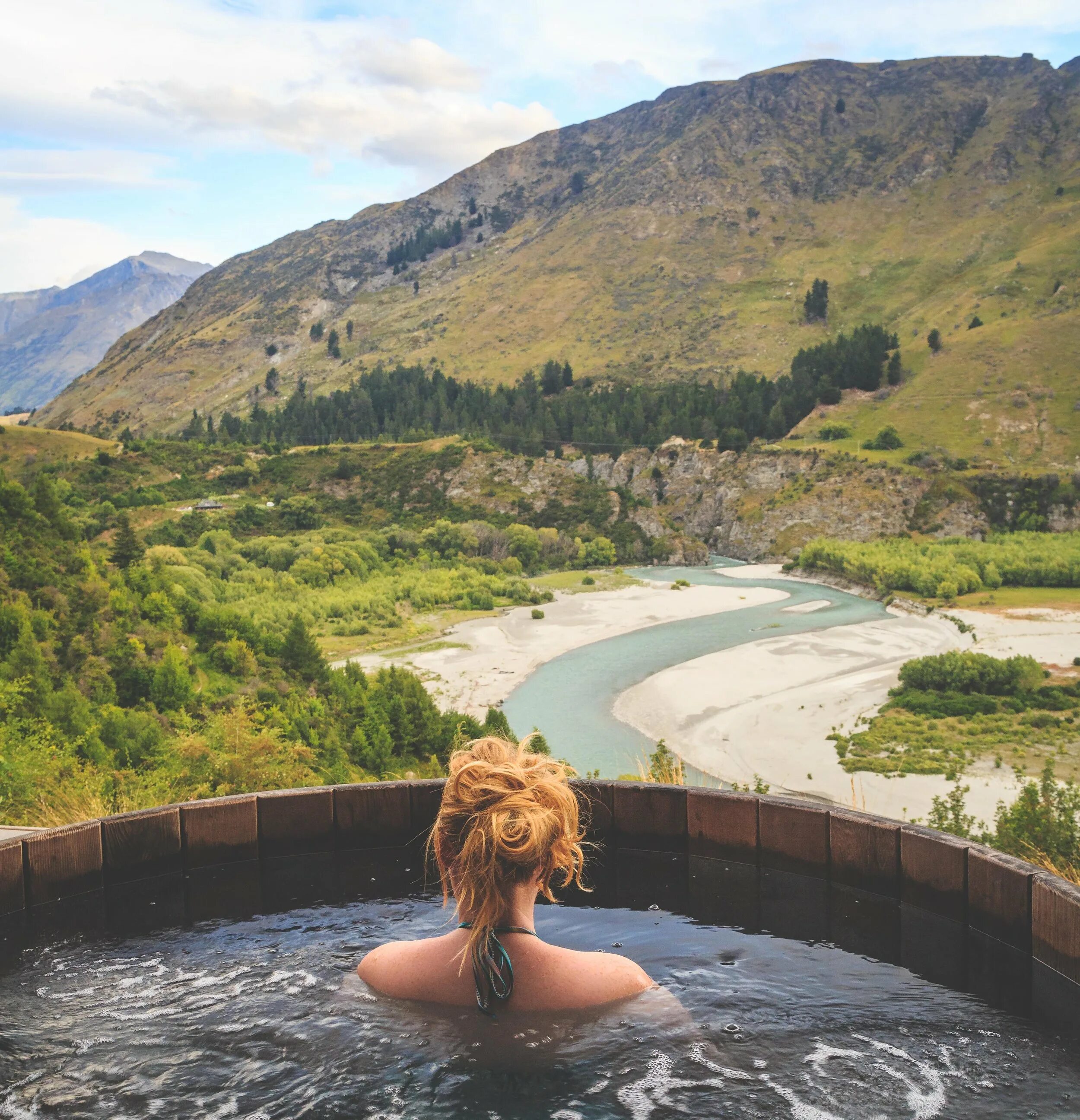 Hot island. Золото в термальных источниках новой Зеландии. New Zealand hot Springs.