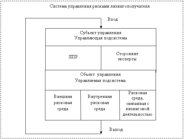 Субъекты управления риском