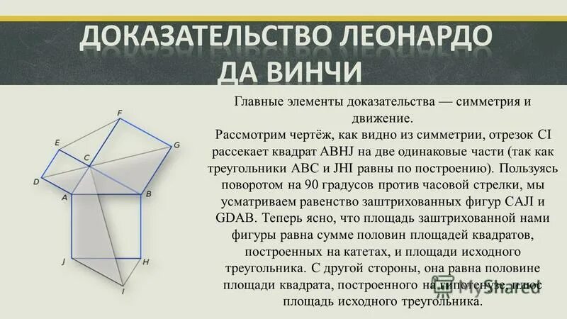 Пифагоровы треугольники презентация