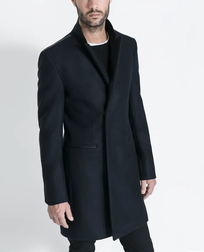 Купить zara мужские. Zara Palto мужское. Пальто мужское Zara man двухбортовое. Zara одежда Palto man.
