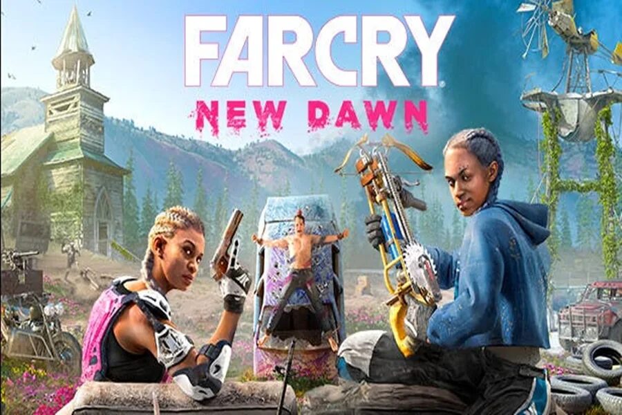 Far Cry New Dawn Постер. Far Cry New Dawn Deluxe Edition. Far Cry New Dawn обложка. Фар край 4.