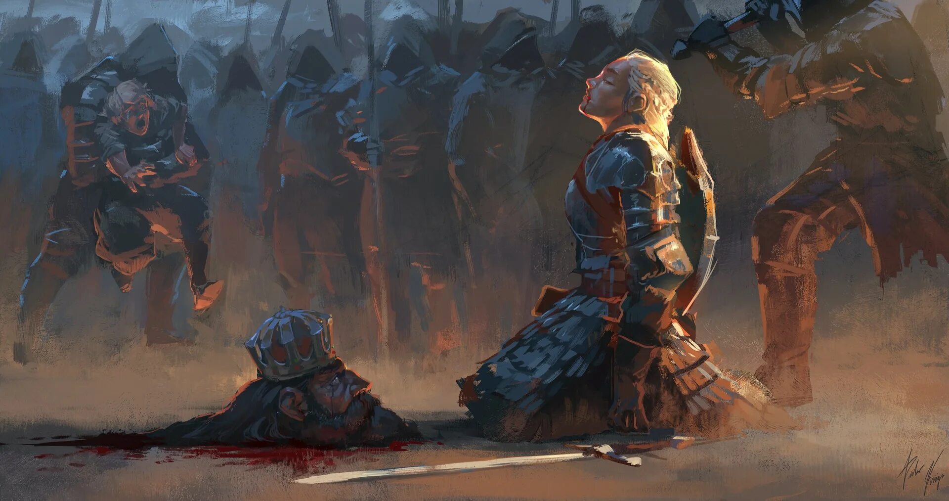 Defeated prazdneek