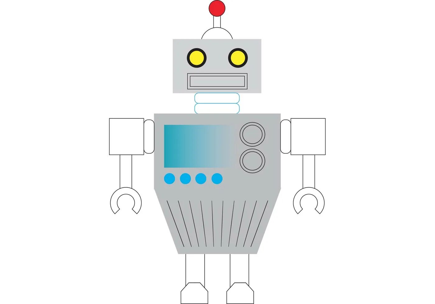 Robot talk. Робот вектор. Робот рисунок. Программирование роботов вектор. Робот векторный линией.