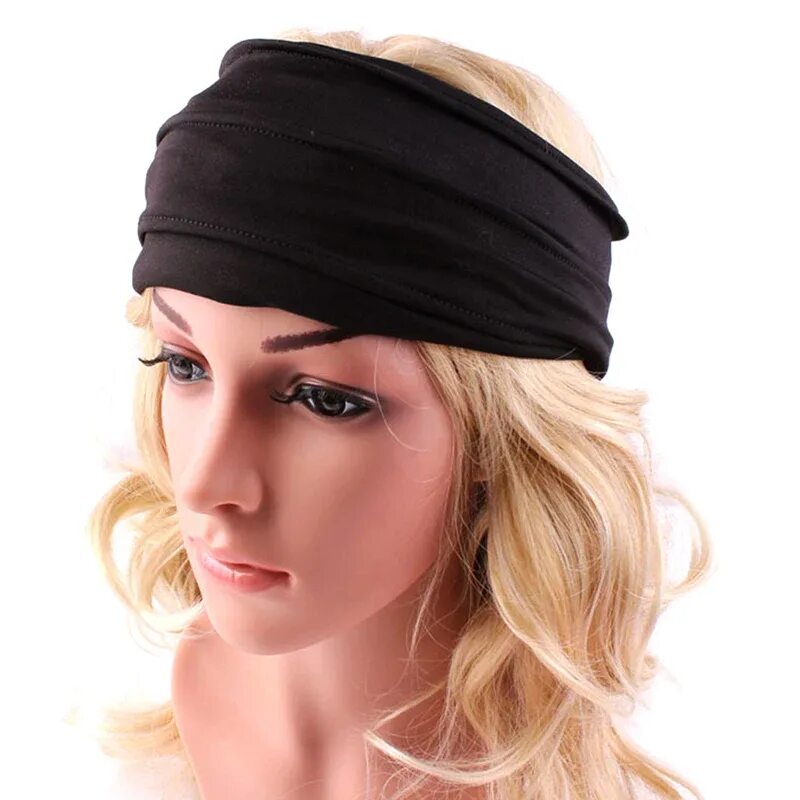 Широкая повязка на голову. Повязки Yoga Headband. Повязка для волос. Повязка для волос женская.