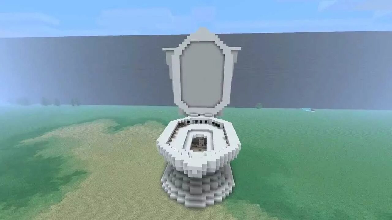 Minecraft skibidi toilet 19.1. Туалет в МАЙНКРАФТЕ постройка. Унитаз в МАЙНКРАФТЕ. Унитаз в МАЙНКРАФТЕ большой. Унитаз майнкрафт постройка.