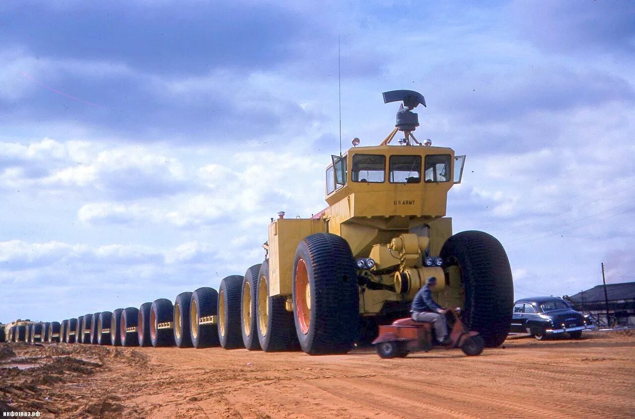 Letourneau TC-497 Overland Train Mark II. TC-497 Overland Train Mark II. Letourneau автопоезд LCC-1. TC-497 Overland Train.