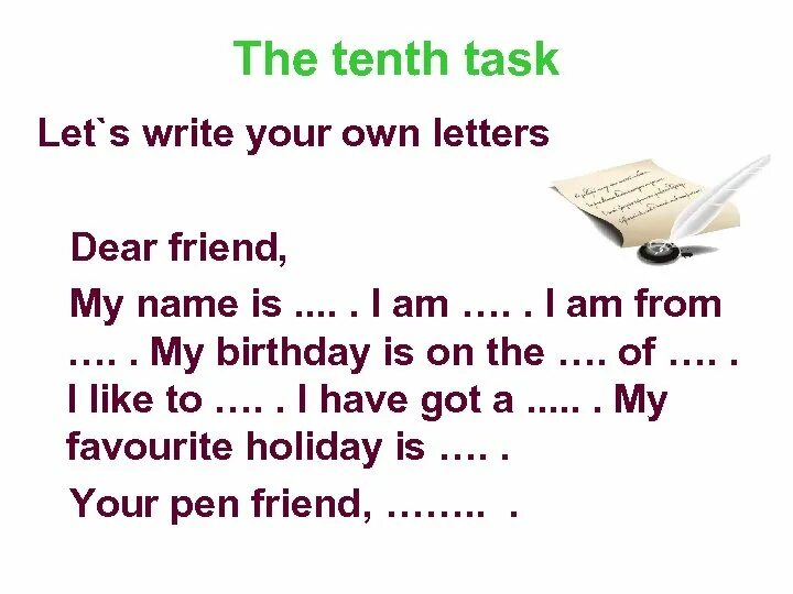 Do the task перевод. Let&#039;s write. английское письмо dear friend my name is jane london класс ответы. let&#039;s write english moore для детей. give me a task.