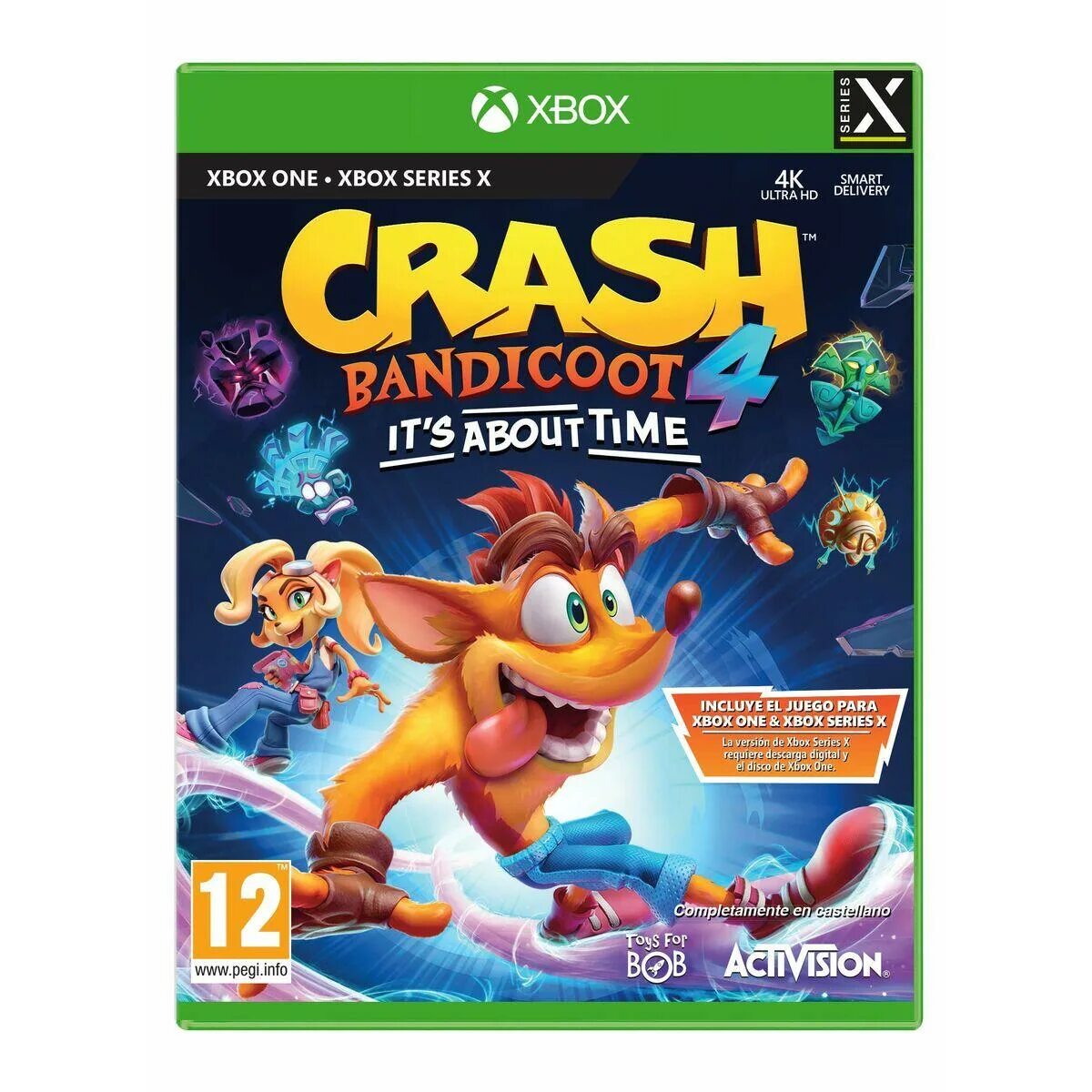 Crash Xbox 360. Xbox краш баш. Краш бандикут 4 на хбокс Series x. Игра время на xbox