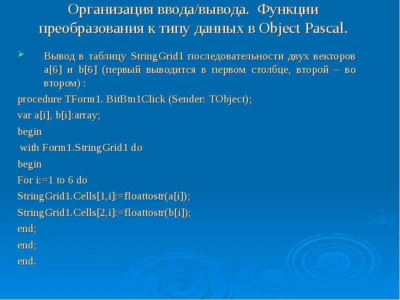 Операции ввода и вывода данных в Паскале. Ввод вывод Паскаль. Ввод и вывод данных в Паскале. Вывод данных в Паскале. Организация ввода и вывода данных вариант 1