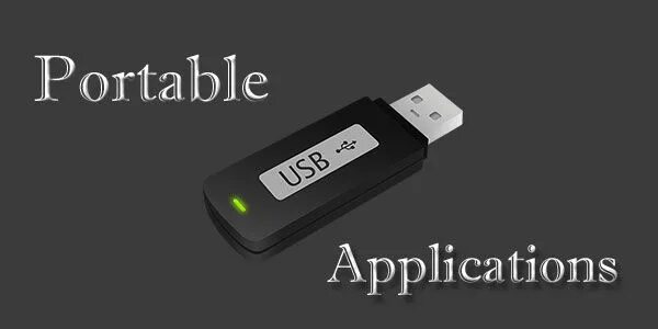 Usb app. Portable applications.