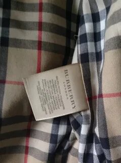 Burberry бирки