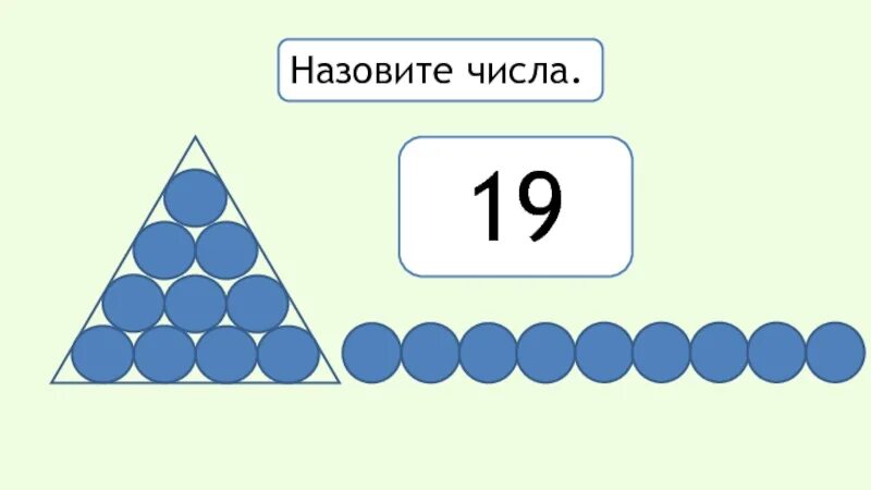 Модель десятков. Модель десятка треугольник. Десяток 1 класс. Треугольник десяток.