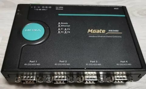 Преобразователь moxa mgate mb3480