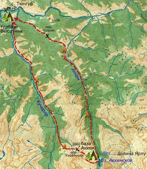 Тюнгур Кучерлинское озеро маршрут. Тюнгур Белуха. Маршрут Тюнгур Аккем Каратюрек Кучерлинское озеро. Маршрут Тюнгур Аккем Белуха карта.