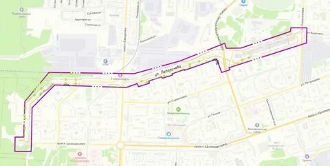 Карта движения транспорта дзержинск нижегородской