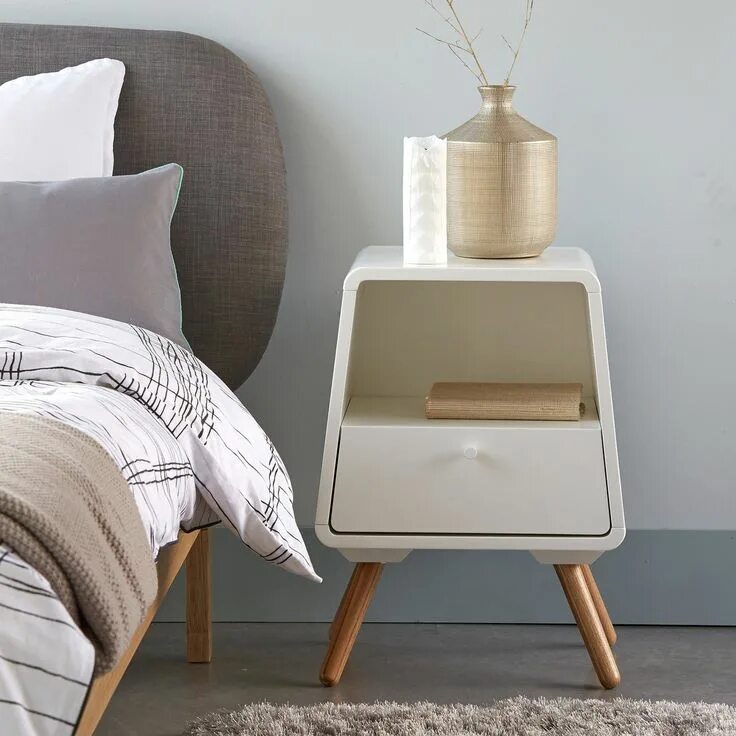 On the bedside table